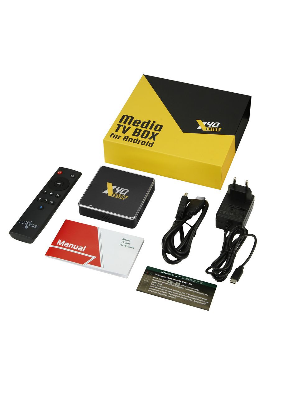 X4Q Extra 4/128 з аеропультом, Amlogic S905X4-J, Android 11 Ugoos (317295955)