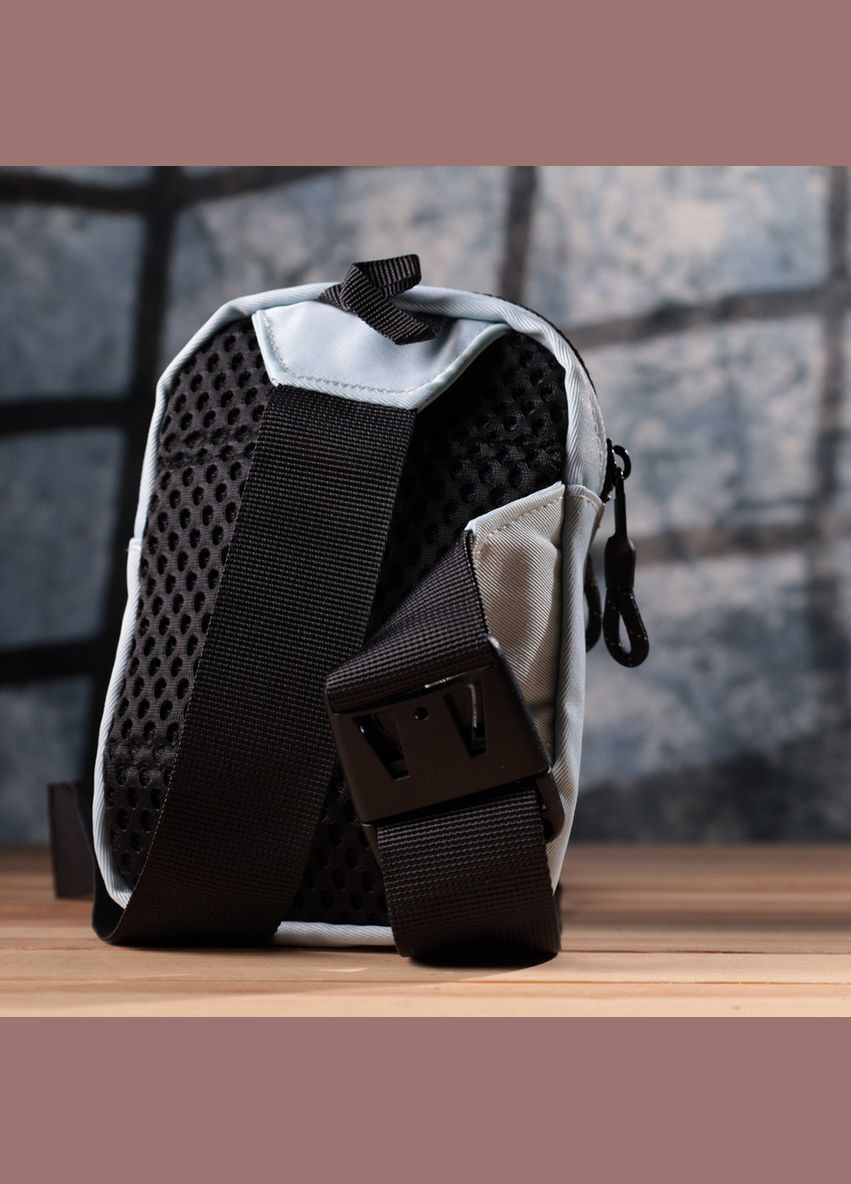 Практична слінг сумка для подорожей із якісного текстилю 22868 Блакитний Vintage (316087202)