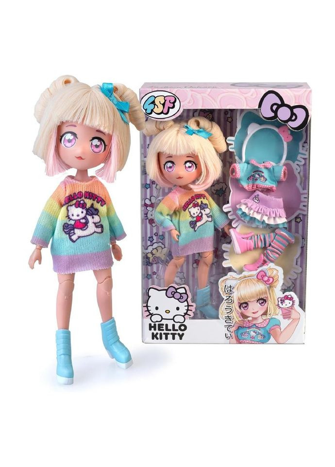 Дитяча лялька "Стильна Цукерка-єдиноріг" 4SF Manga Dolls HKTF2000 серії "Hello Kitty" No Brand (362569322)