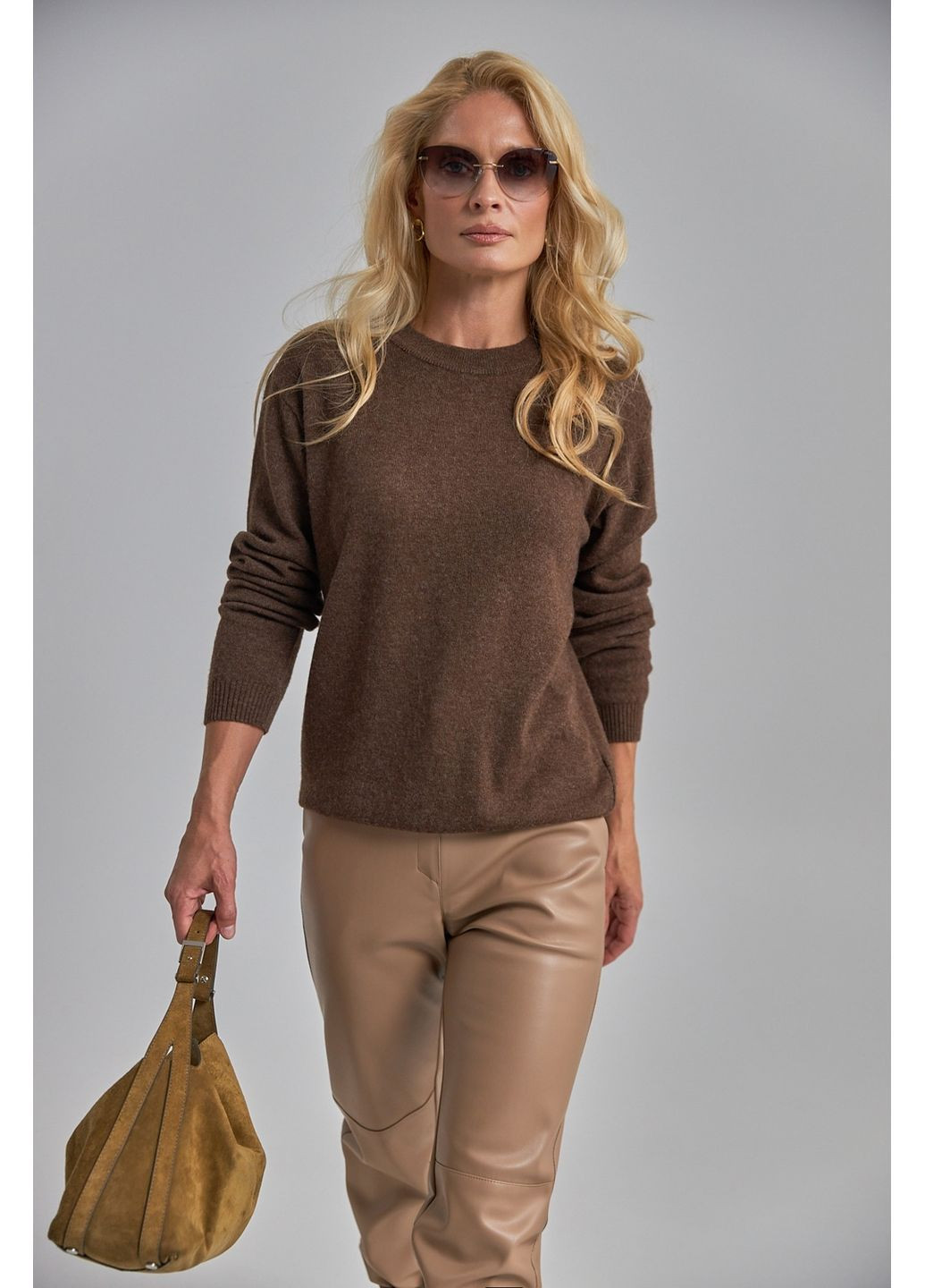 Джемпер из шерстяной пряжи премиум 2899 Triko Bakh (368829982)