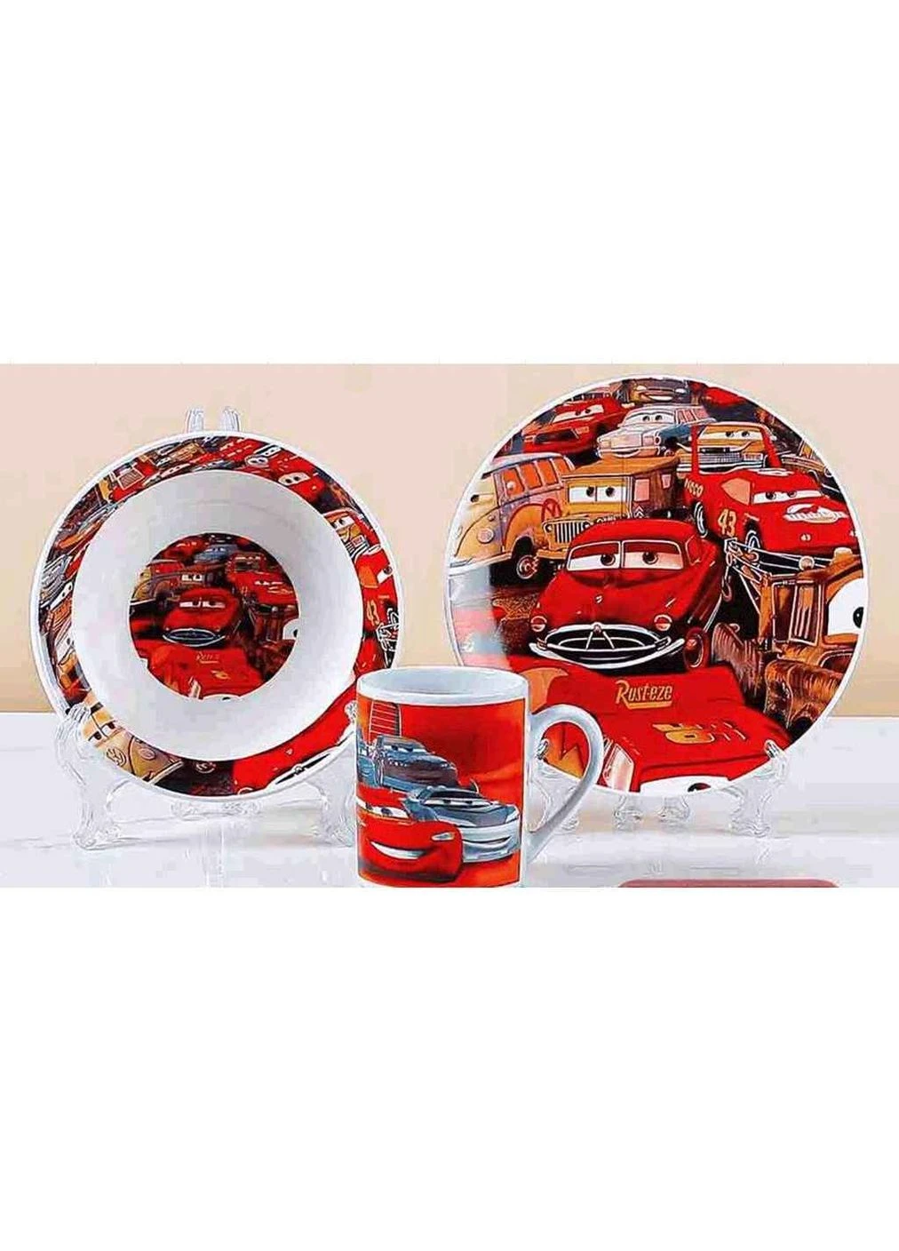 Набор детский 3пр. Тачки 3917 ТМPRC No Brand (387476931)