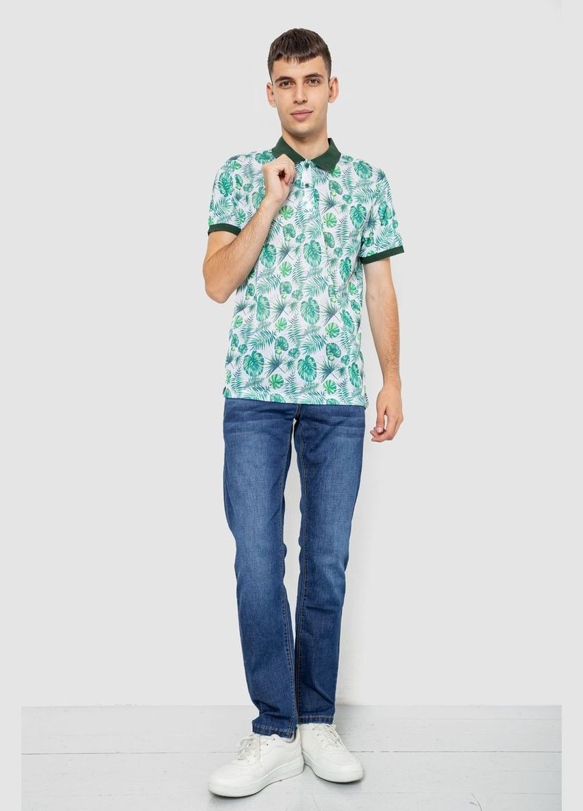 Комбінована поло чоловіче рисунок 247r311 з коротким рукавом Ager