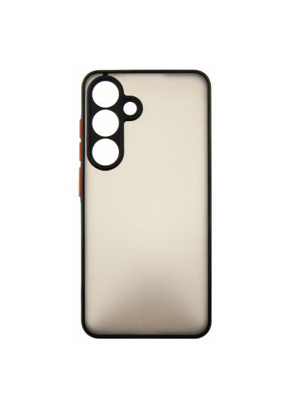 Чохол до мобільного телефона (DG-KM-109) DENGOS Samsung Galaxy S24 Matte + glass Black (357491139)