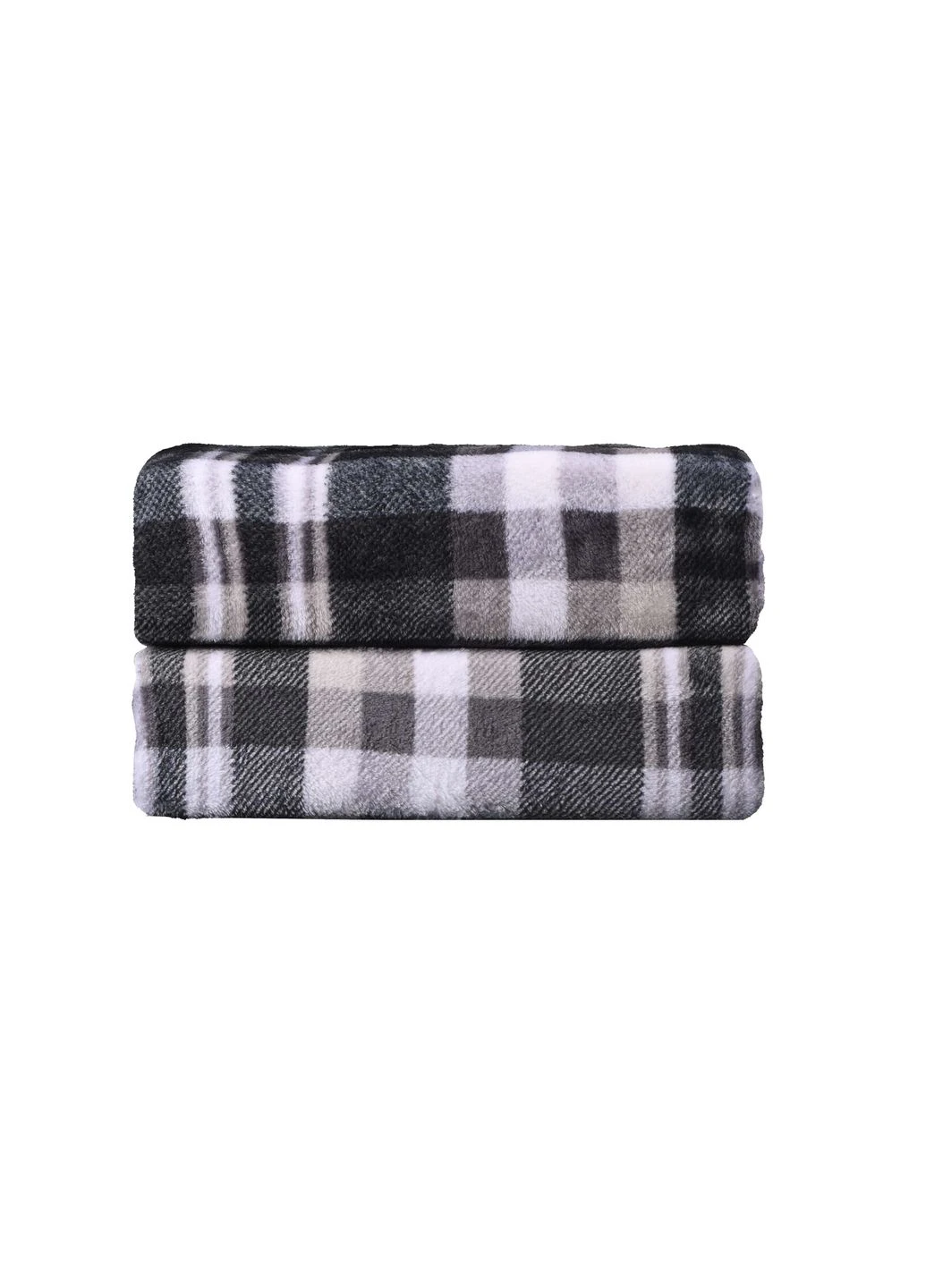 Плед Flannel 200х220см серая клетка () Ardesto ART0102PB (380878566)