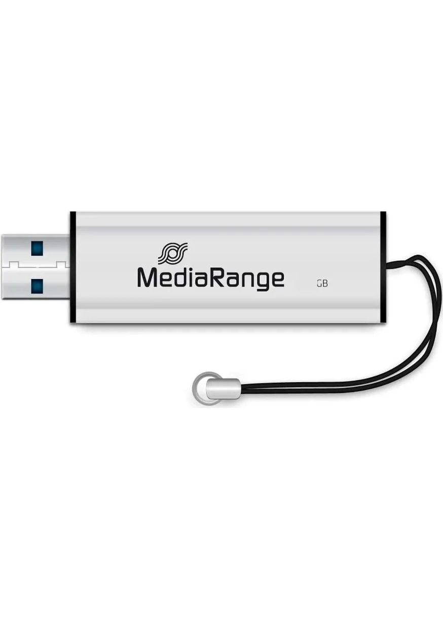 Флешка 256GB USB 3.0 black/silver (MR919) Mediarange (361407334)