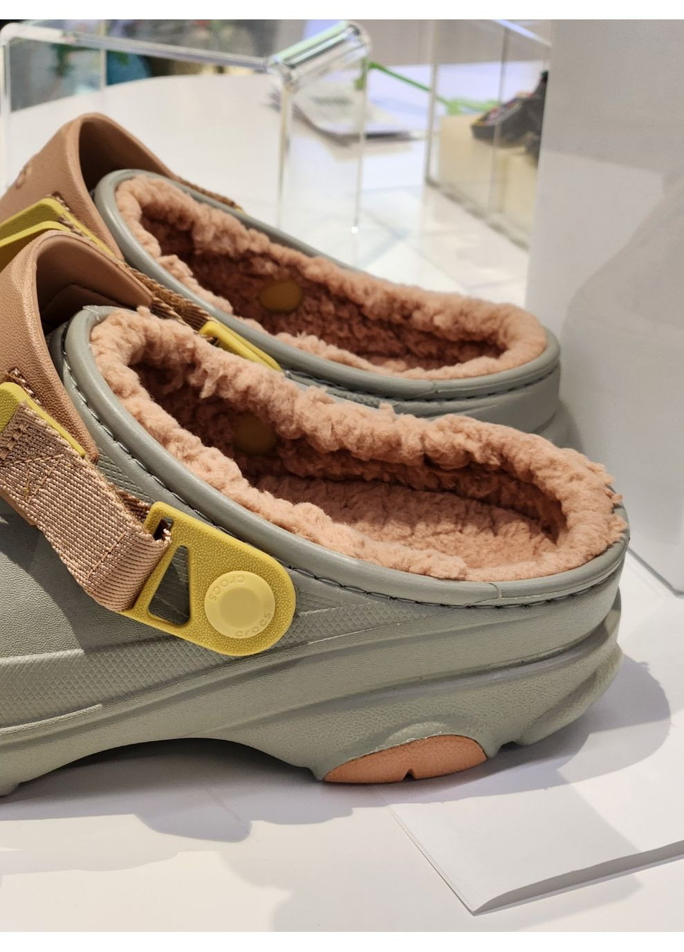 Крокс Класік Клог Утеплені Сірий All Terrain Clog Gris Crocs Lined (358063628)