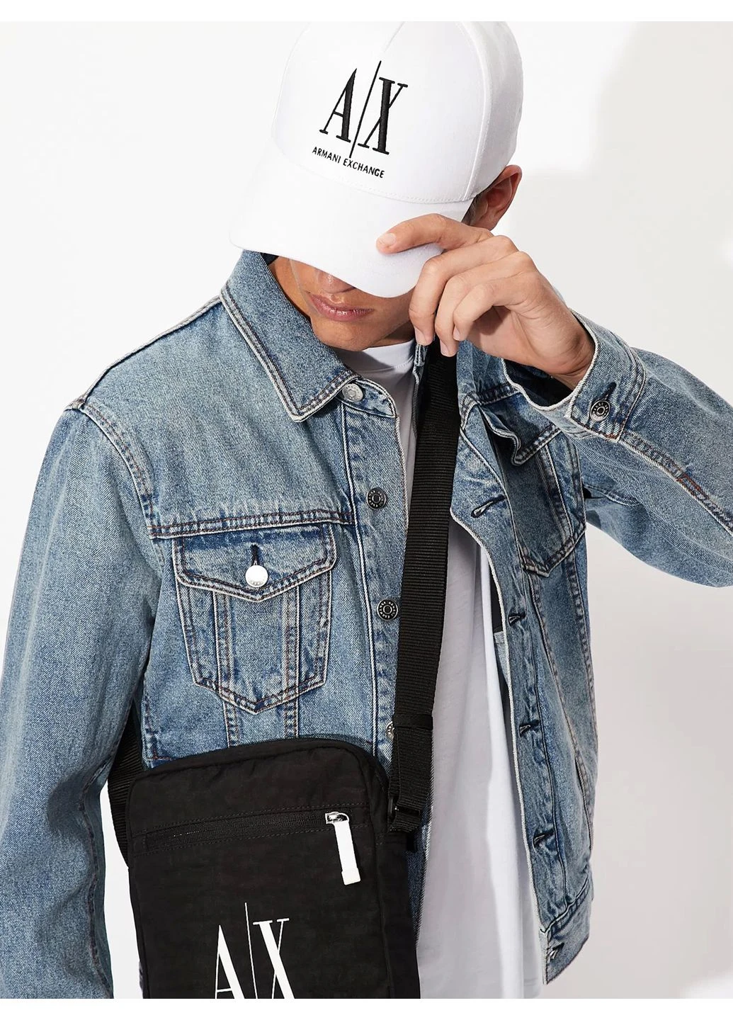 Кепка 3709456 Белый WU785 Armani Exchange (381927916)