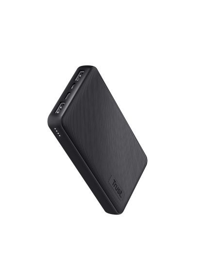 Батарея универсальная 15000mAh Primo ECO, 2хUSB-A/USB-C, 15W, black (24677_TRUST) Trust black, 15W, 2хUSB-A/USB-C, 15000mAh Primo ECO (370017274)