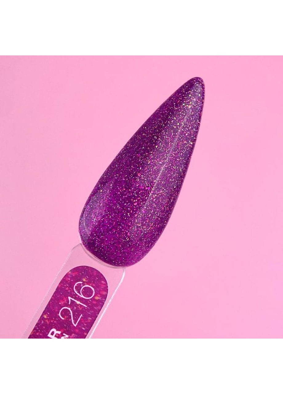 Гель-лак светоотражающий Color Reflection №216, 8мл Luna (365062702)