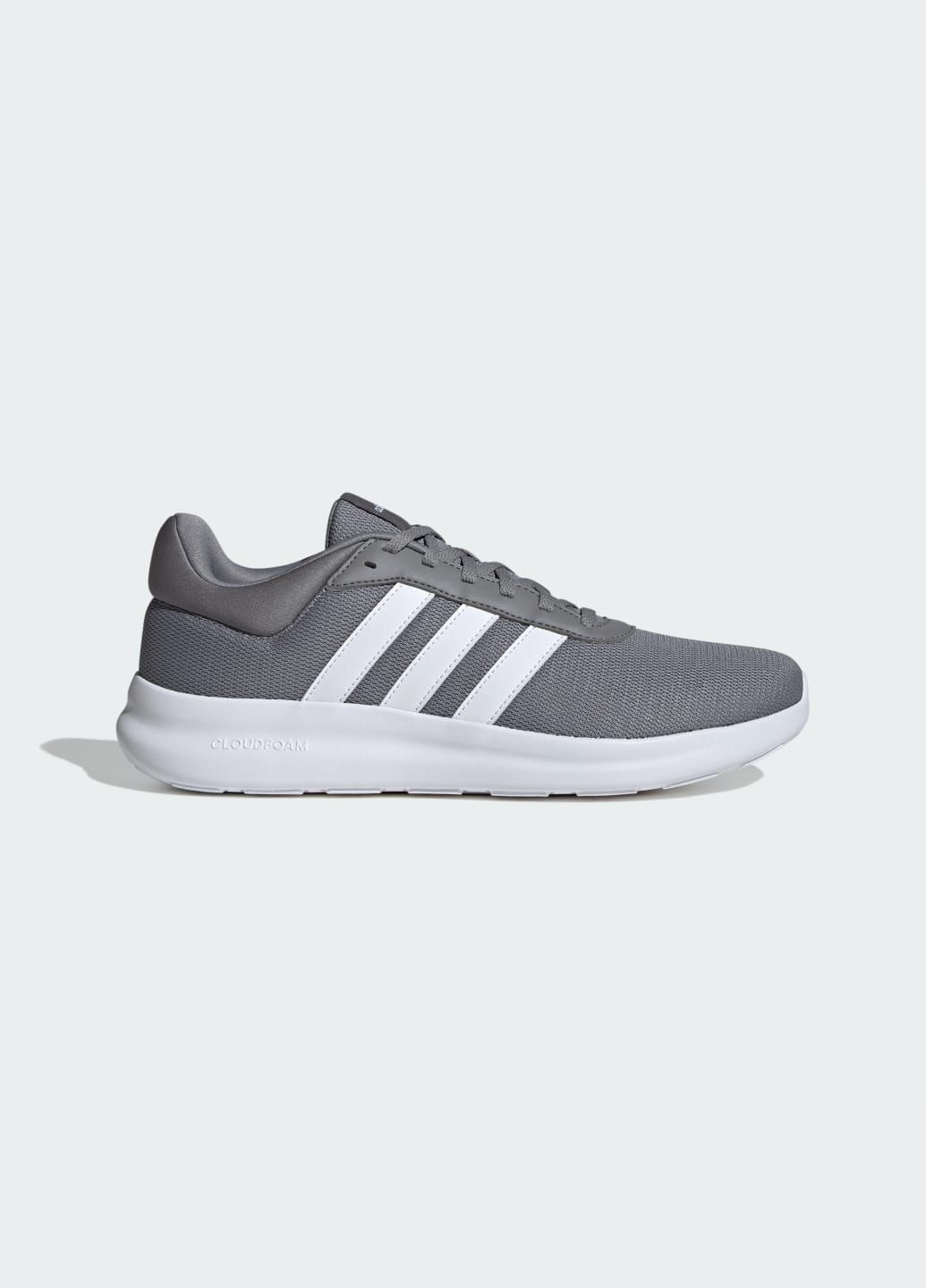 Серые летние кроссовки lite racer 4.0 adidas