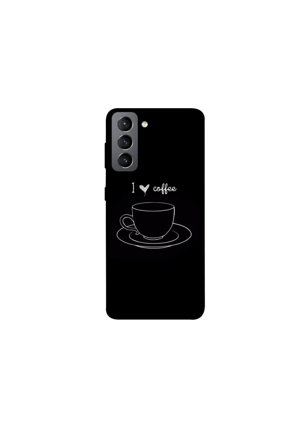 Чехол на Samsung Galaxy S21 FE Black coffee Frontalka (355316775)