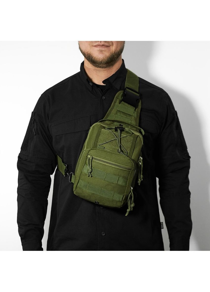 Тактична сумка меседжер, Практична чоловіча сумка слінг, Сумка чоловіча тактична, Сумка EW-684 кобура наплічна No Brand (354825266)