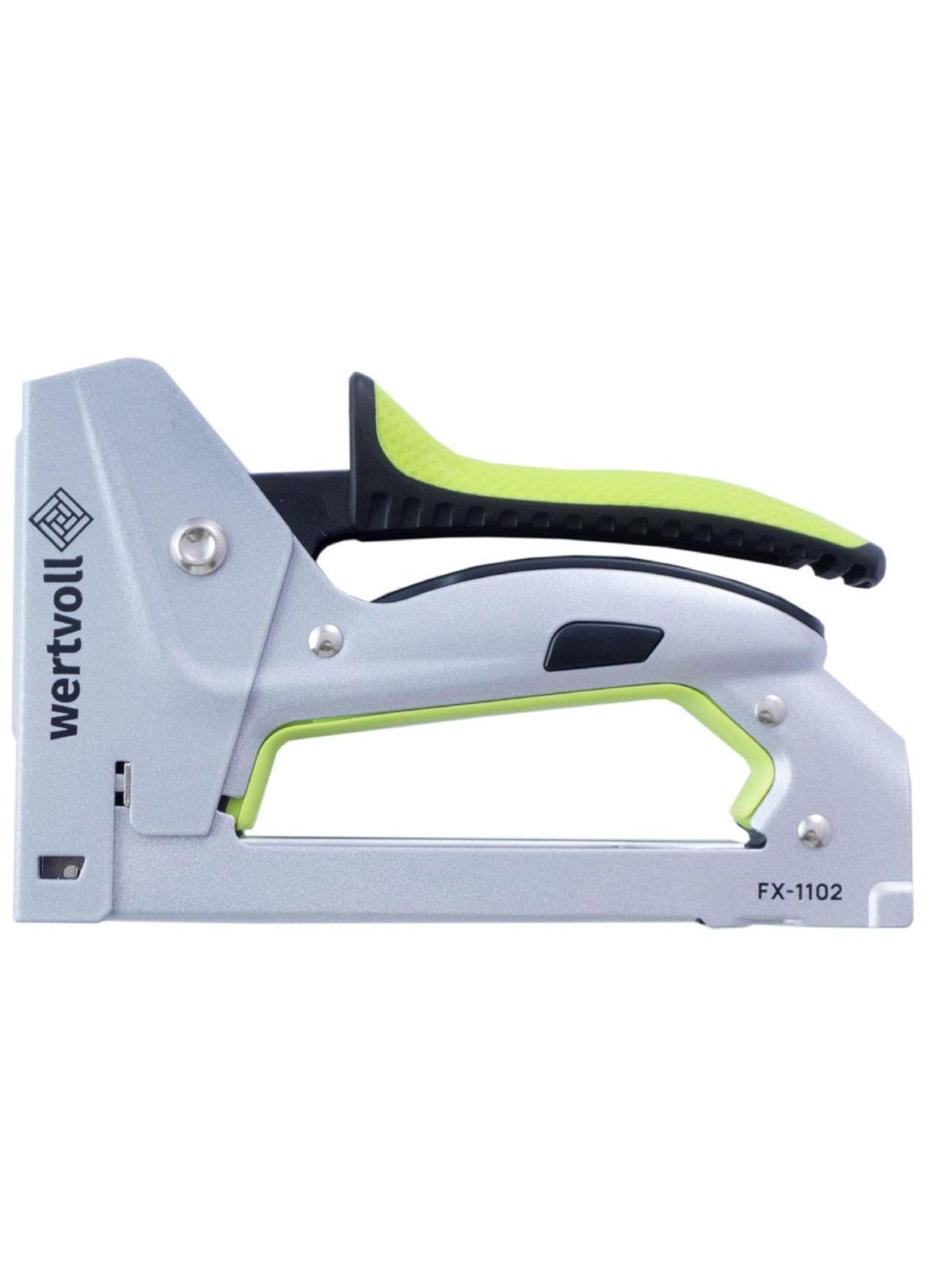 Степлер ресорний Wertvoll скоба 11.3 x 0.7 x 6-10 мм (FX-1102) 100 000 ударів Mastertool (335049385)