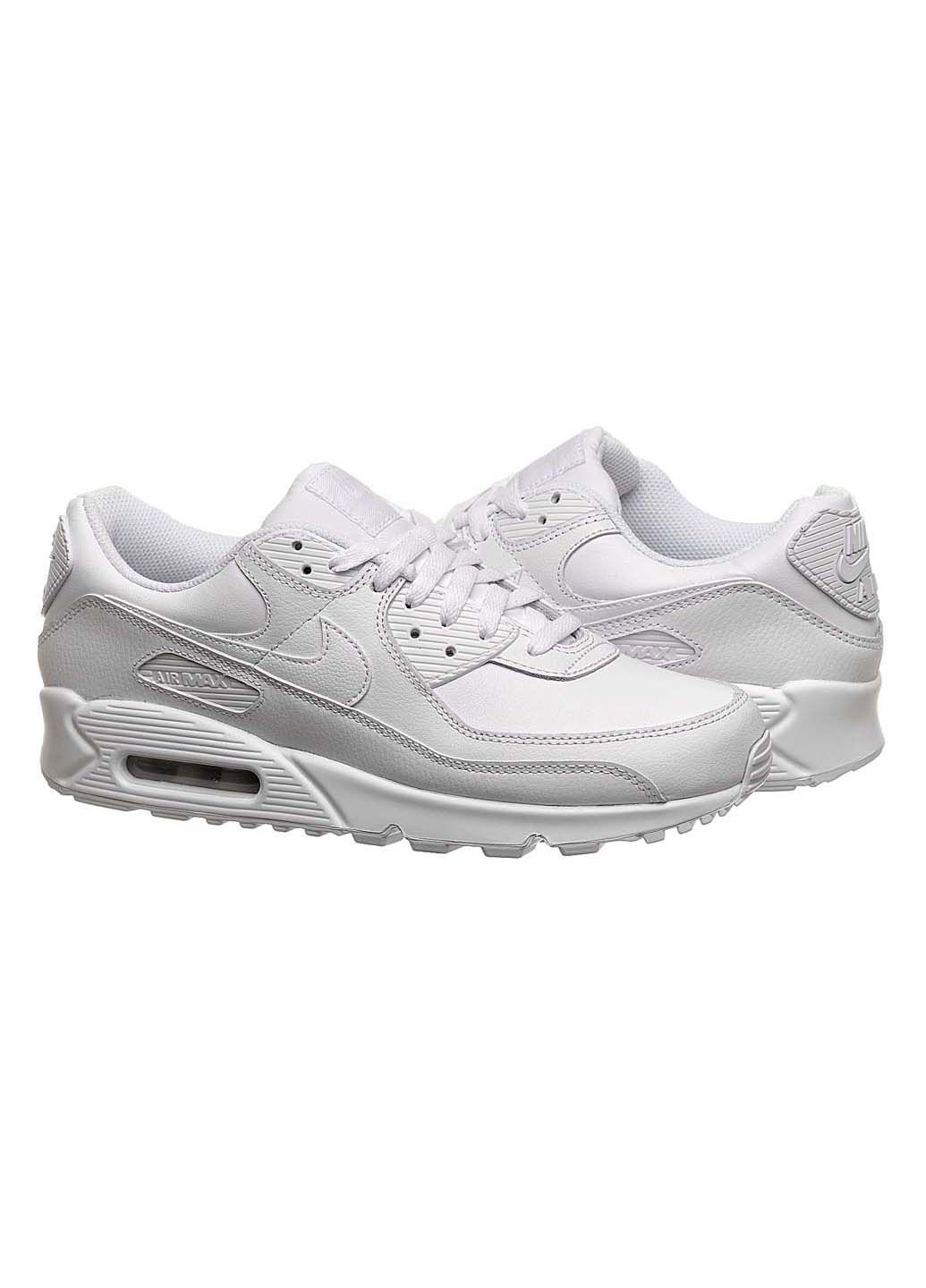 Білі Осінні кросівки чоловічі air max 90 ltr white Nike