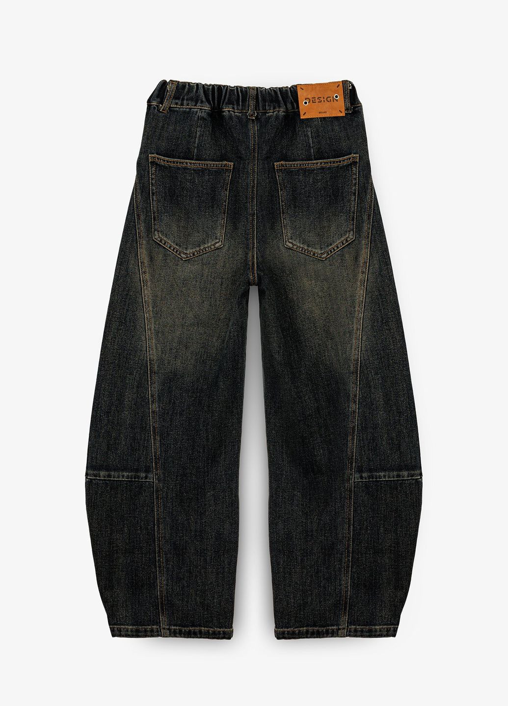 Синие демисезонные джинсы для девочки 258832 146 см синий shop (2000999177620) No Brand