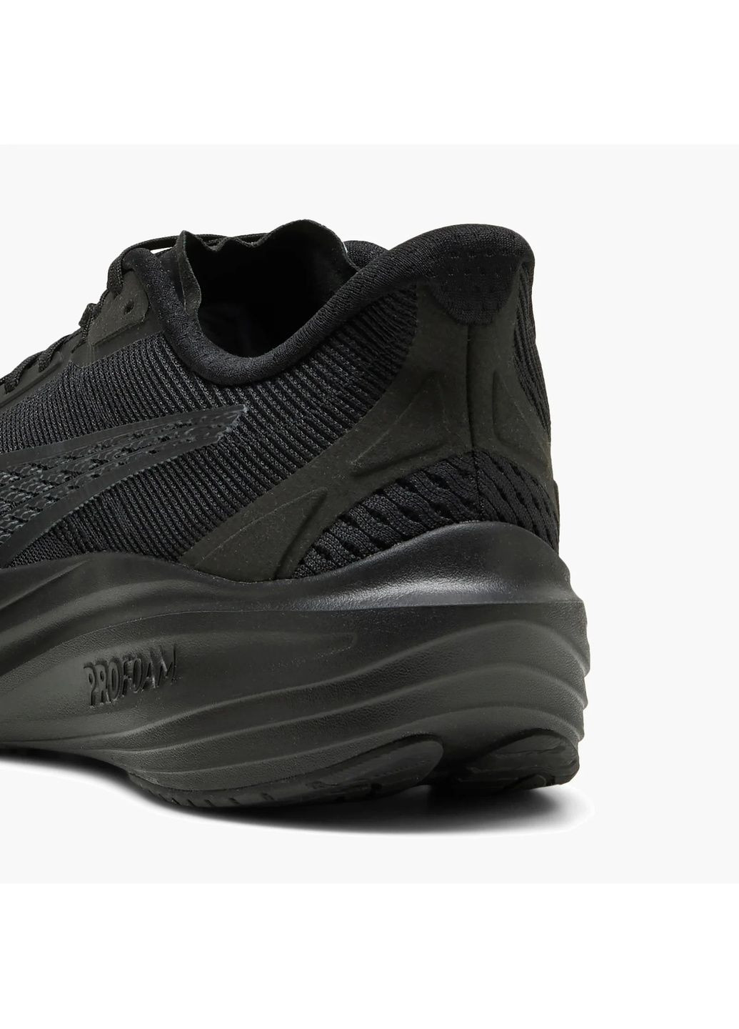 Черные всесезонные кроссовки унисекс darter pro black 310152-19 Puma