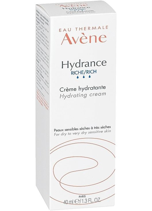 Гидравлирующий увлажняющий крем Hydrance Rich Hydrating Cream 40ml (626865-47100) Avene (368600847)