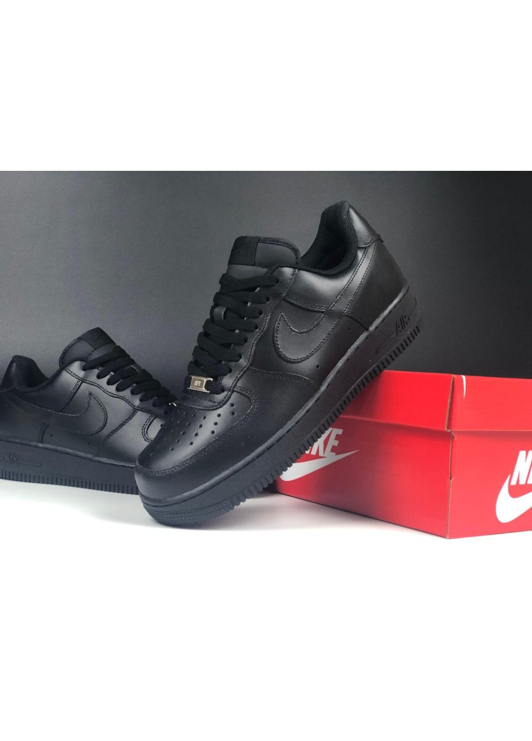 Черные зимние черные зимние мужские кроссовки зима/мех No Brand