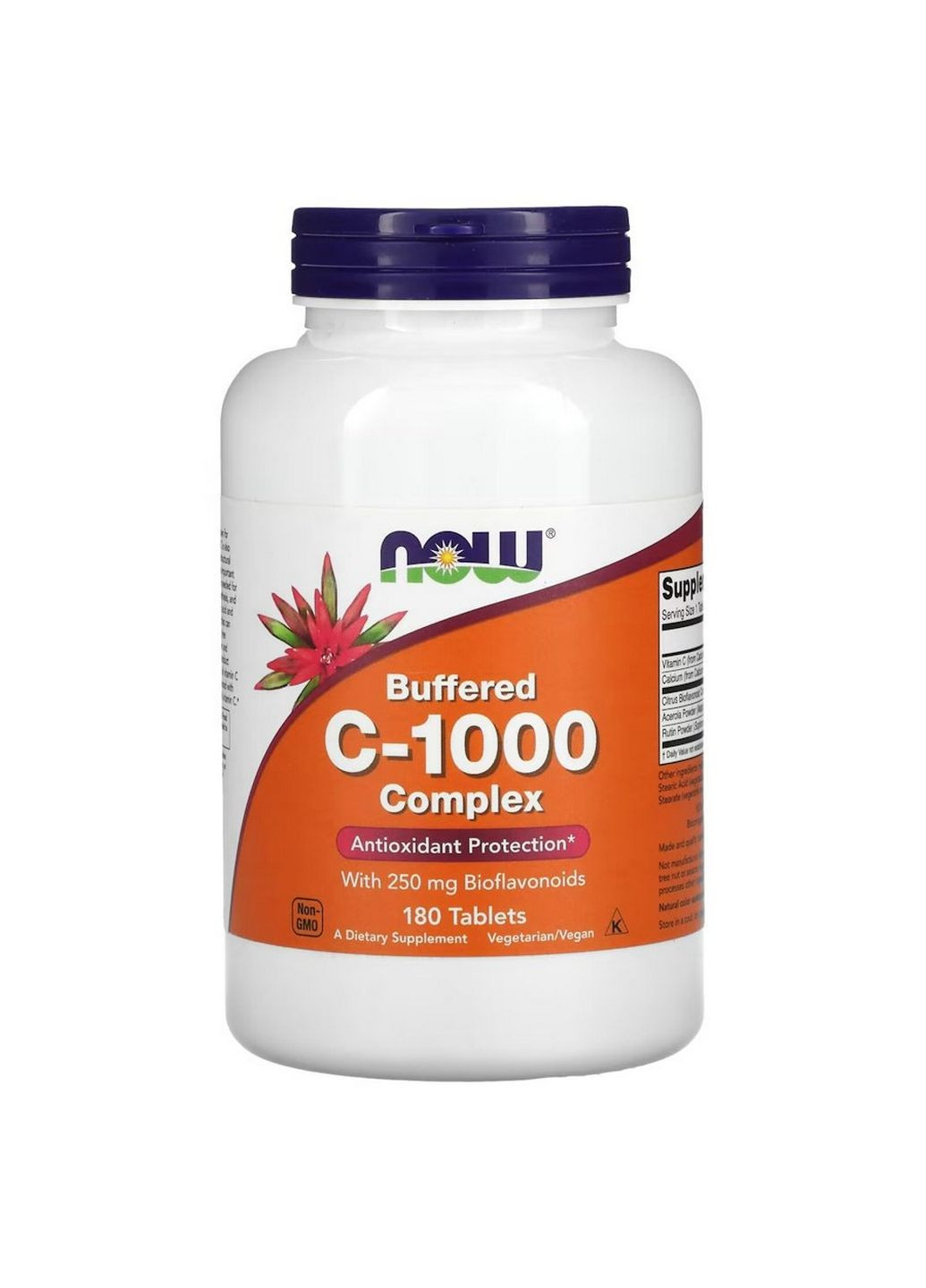 Вітаміни та мінерали Vitamin C-1000 Complex Buffered, 180 таблеток Now (293417557)