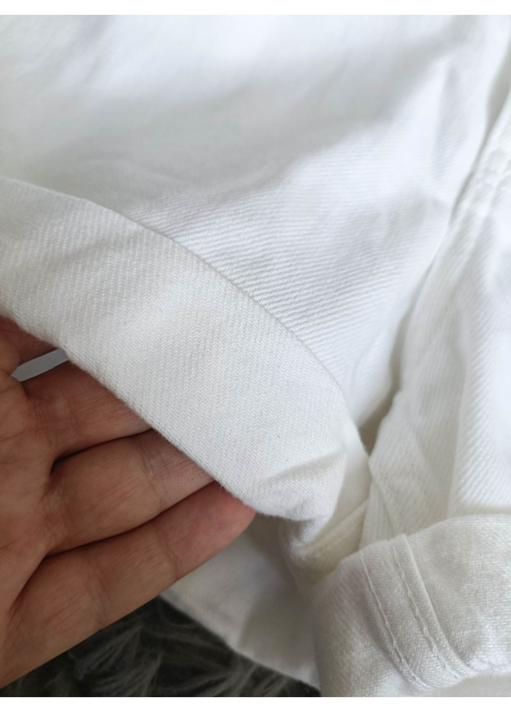 Джинсовые шорты trf high-rise mom fit Zara (355801473)