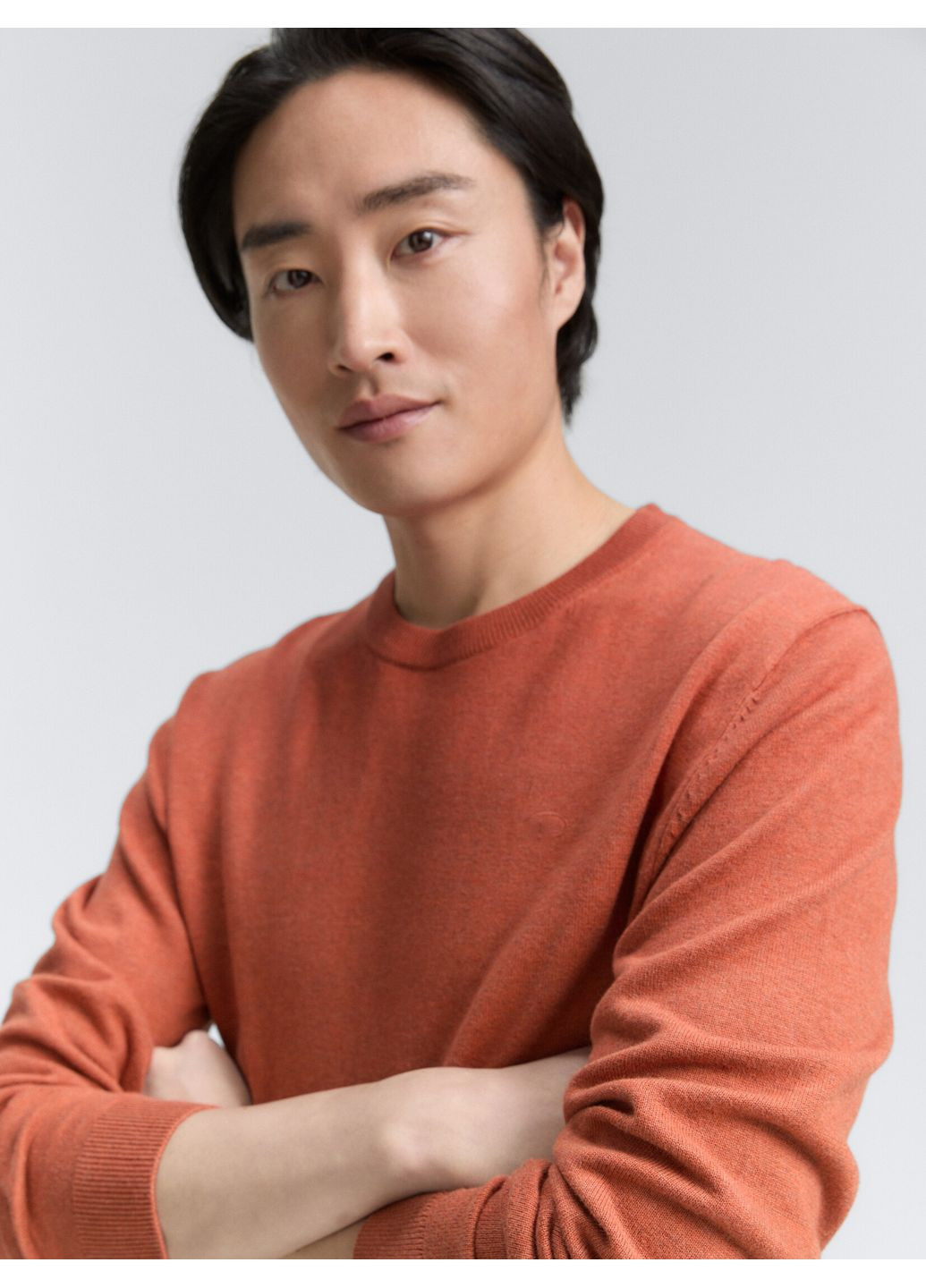 Помаранчевий демісезонний джемпер Tom Tailor