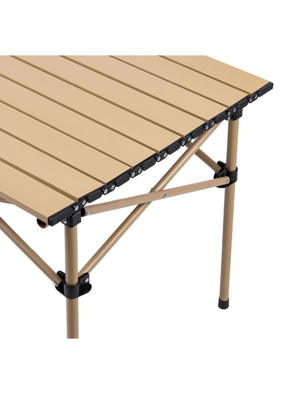 Стіл для пікніка складаний 50 x 53 x 50 см бежевий LUGI (322237682)