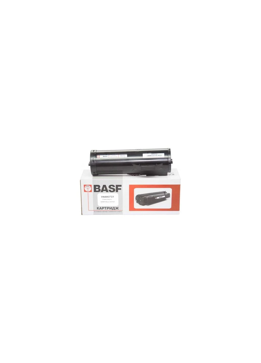 Тонер-картридж Xerox Ph 3610, WC3615 106R02723 (KT-106R02723) BASF Xerox Ph 3610, WC3615 Black 106R02723 (388928178)