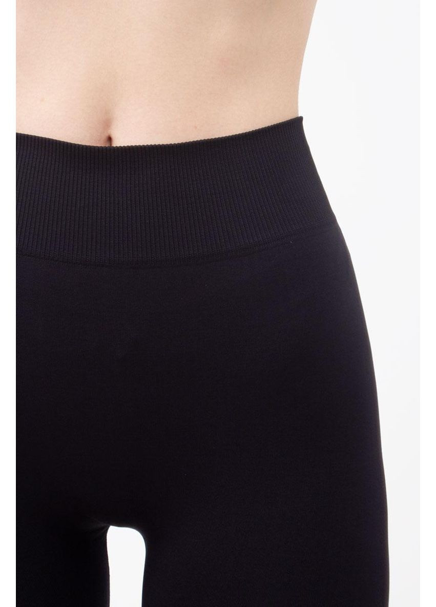 Велосипедки женские бесшовные эластичные спортивные с высокой талией Giulia Tracks Black L/XL Черные No Brand (369768584)