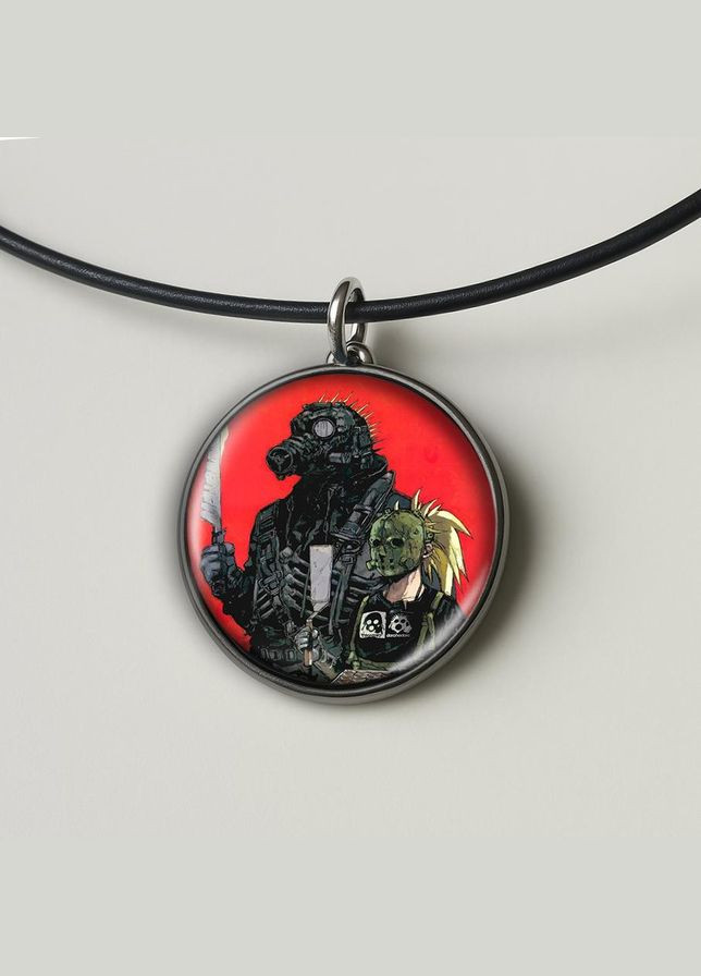 Подвеска (кулон) Аниме Дорохедоро #04 (круглый) No Brand (328051025)