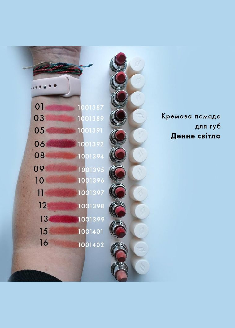 Кремовая помада для губ 01 Country Rose 4 г Farmasi (295439989)