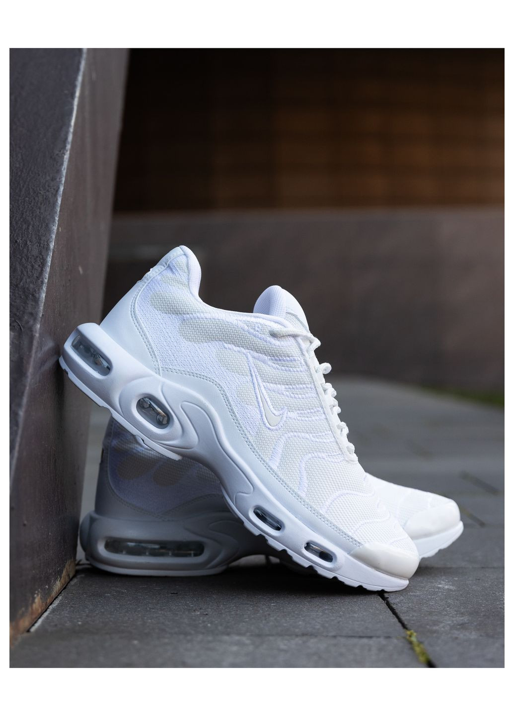 Белые демисезонные кроссовки мужские No Brand