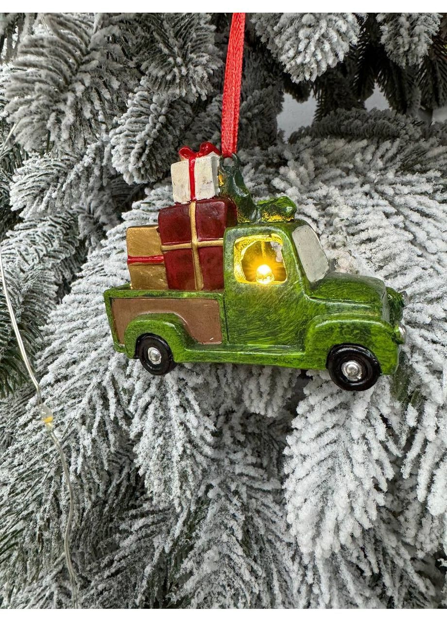 Елочная игрушка машинка No Brand (366266875)