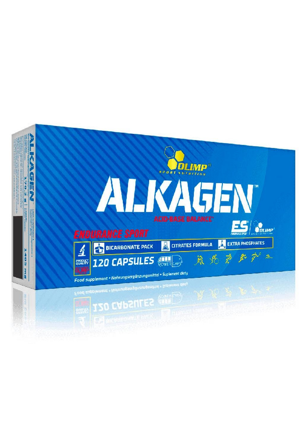 Вітаміни та мінерали Alkagen, 120 капсул Olimp (295898955)