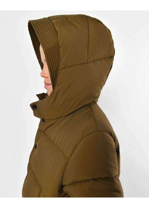 Оливкова (хакі) зимовий пуховик для хлопчика 8373-1 хакі X-Woyz