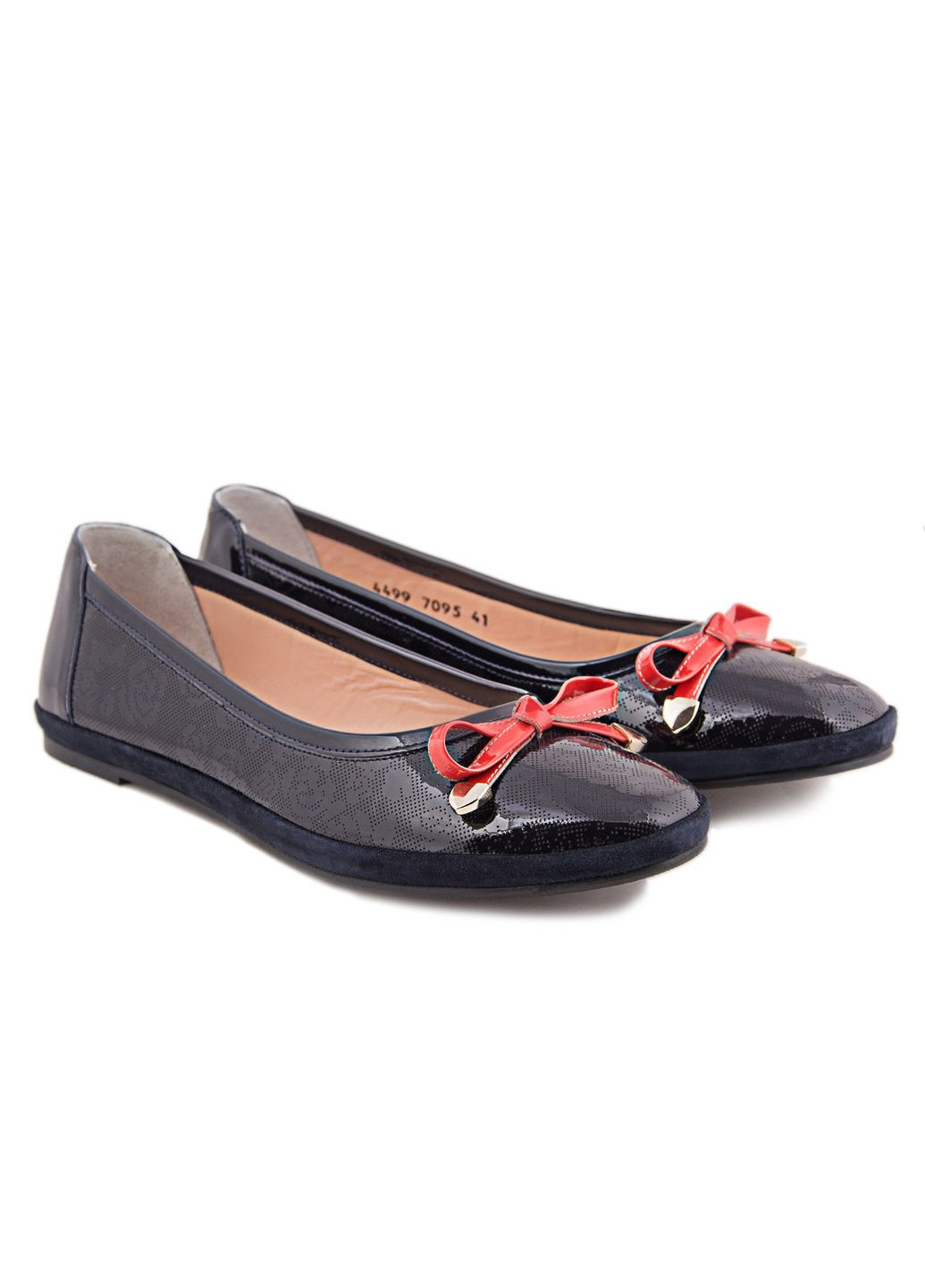 Женские балетки 4499-2114 синий Etor | синие (315763831)