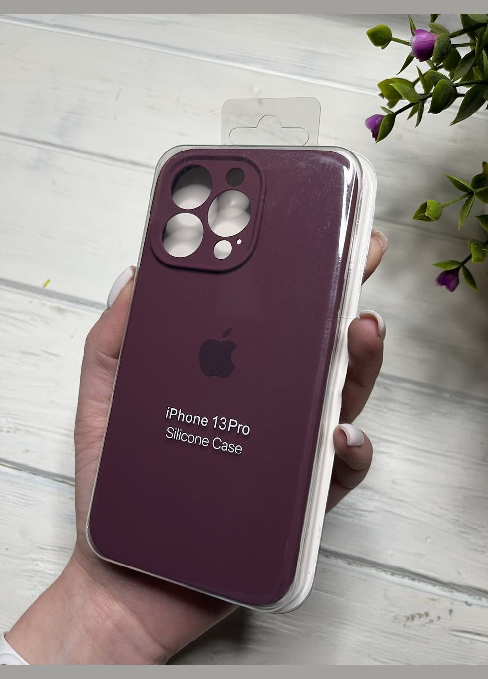 Чехол на iPhone 13 Pro квадратные борта чехол на айфон silicone case full camera на apple айфон Brand iphone13pro (293965097)