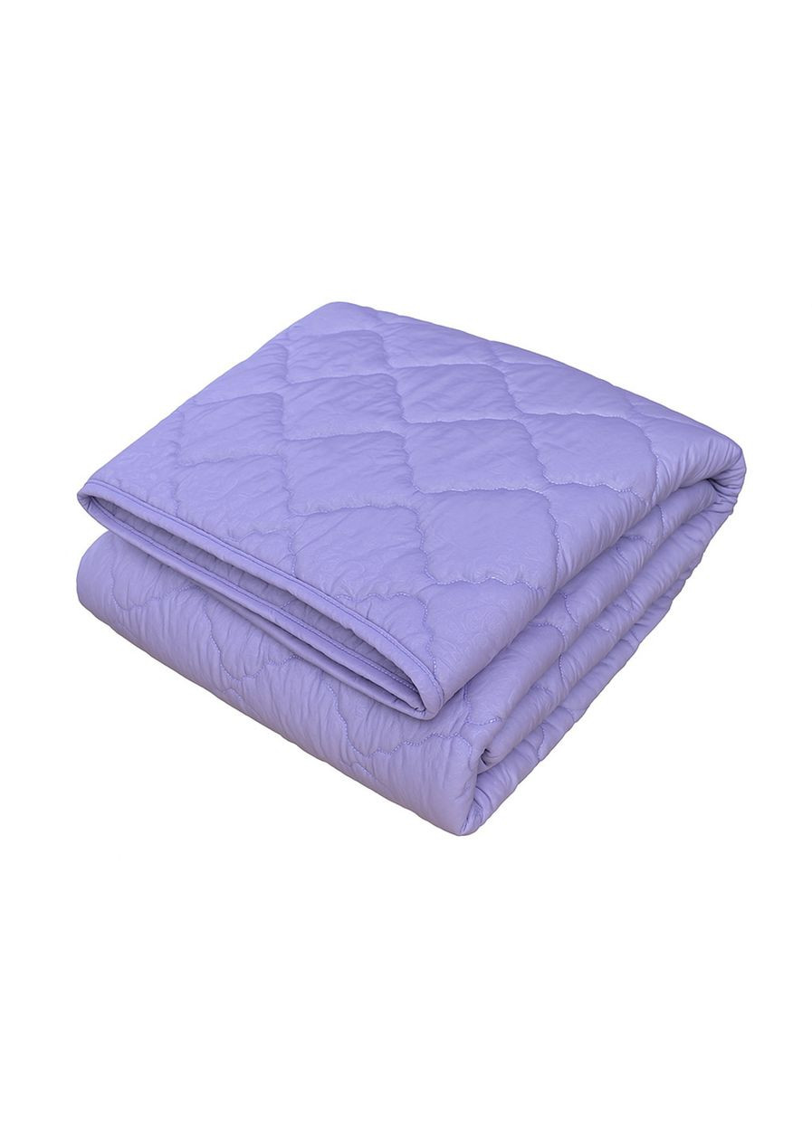 Літня синтепонова ковдра євро 200х210 бузкова KS69 Ananasko (323137141)