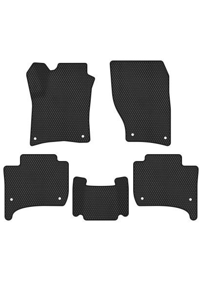 Коврик в салон Volkswagen Touareg (7P) 2010-2014 2 поколений (VW3402CD5AV8RBB) Evatech Volkswagen Touareg (7P) 2010-2014 2 поколін (366555156)