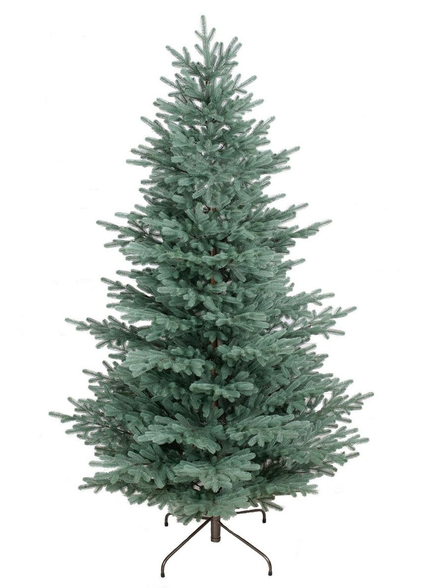 Искусственная литая елка Жозефина голубая 240 см Kvazar (312015905)