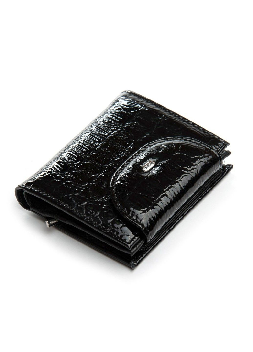 Женский лаковый кожаный кошелек PE PEW44-1 black Dr. Bond (363254122)