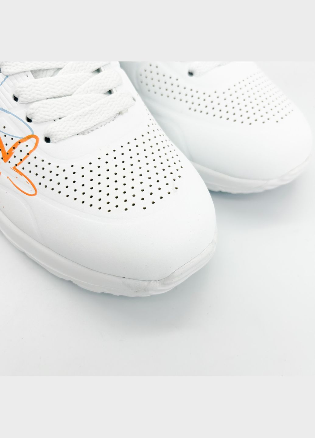 Белые всесезонные кроссовки (р) экокожа 0-1-1-243306fl Kappa