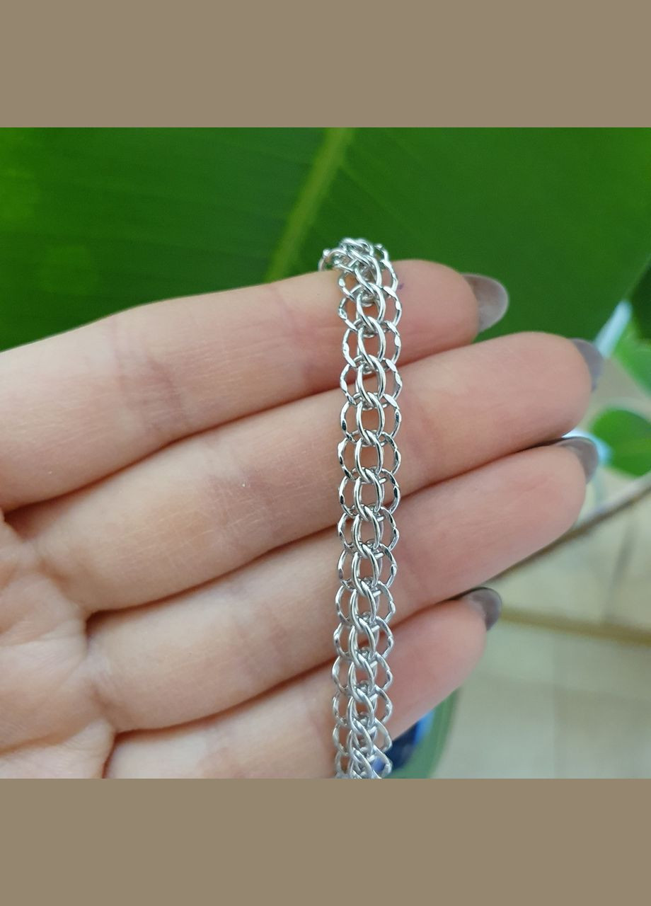 Цепочка серебряная ручного плетения Венеция No Brand (333705812)