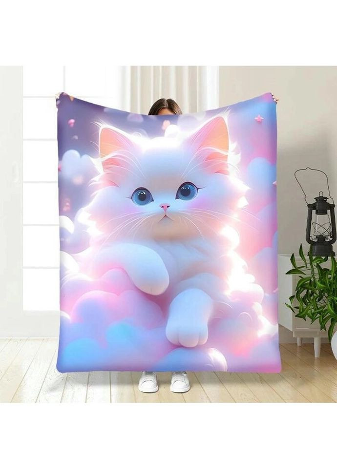 Плед 3D Кошеня 3840_B 16602 135х160 см FlexDress (335978050)