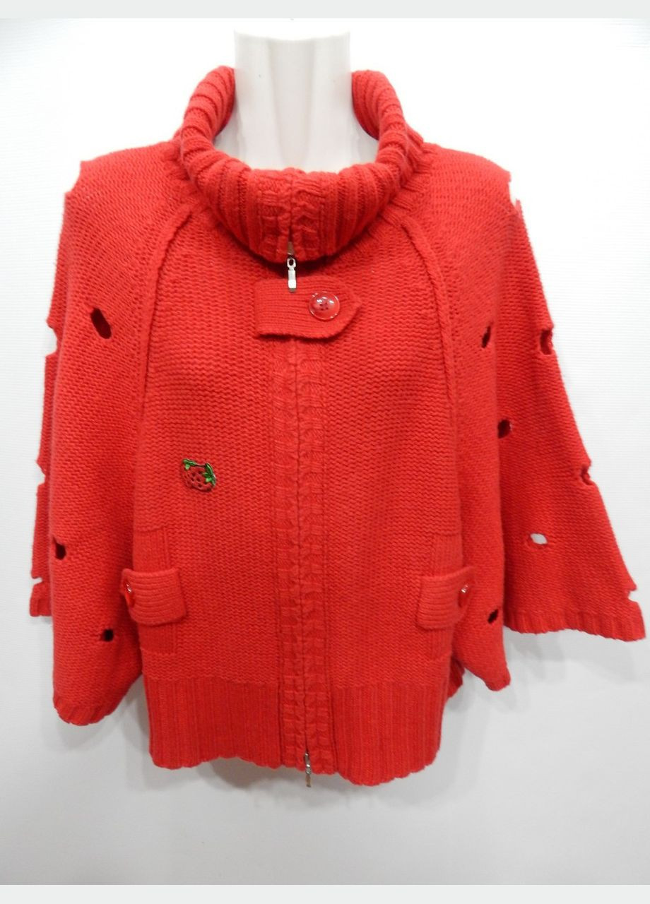 Кофта-накидка фирменная женская IRINA PAN (шерсть) р. 46-48 202жк No Brand (317352965)