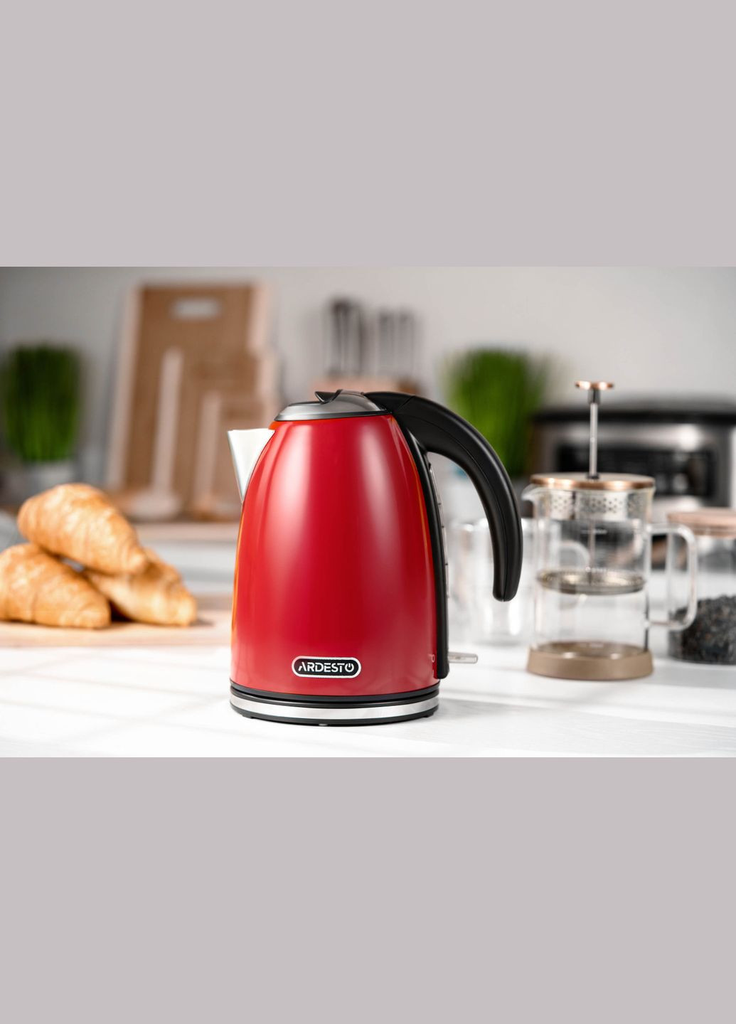 Електрочайник EKL-F340R 1.7 л червоний Ardesto (337093718)