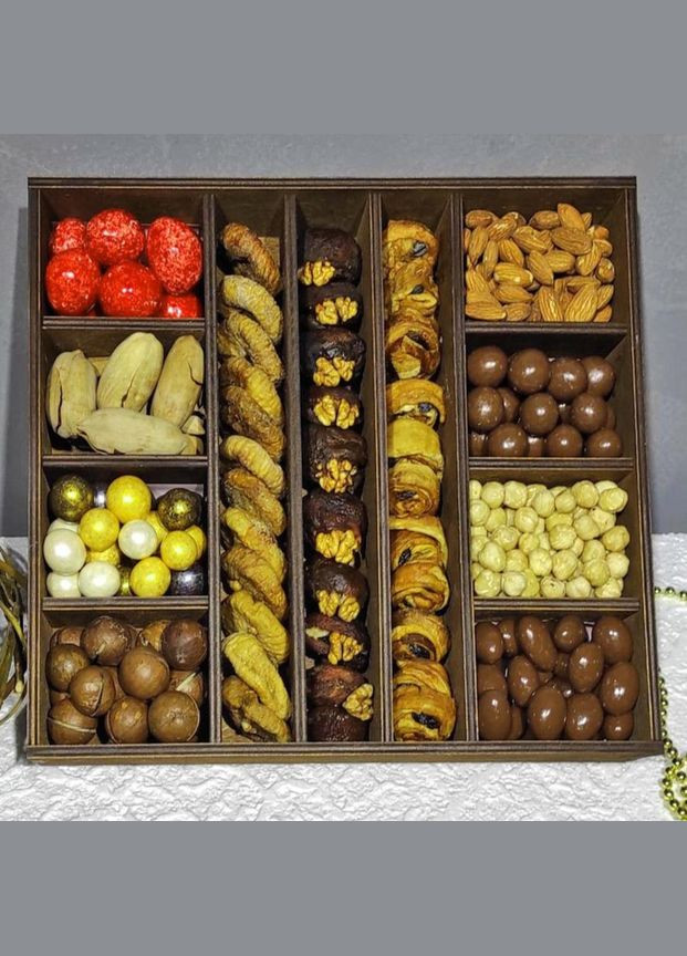 Менажница из дерева Лаури капучино (МЕН-003109) No Brand (327869440)