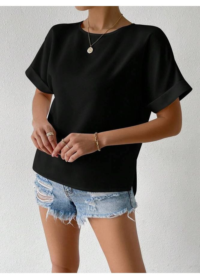 Черная рубашка No Brand