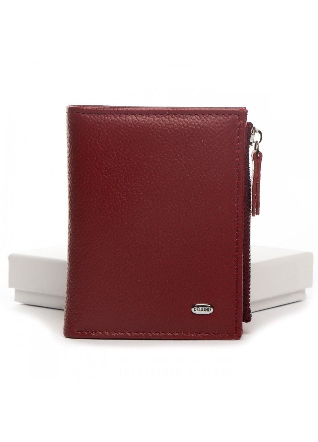 Шкіряний жіночий гаманець Classik WN-23-10 wine-red Dr. Bond (282557176)