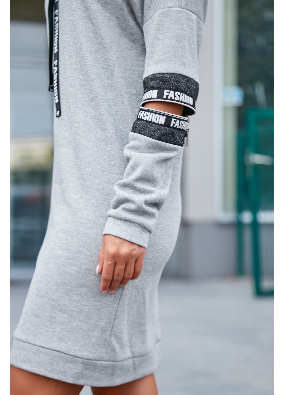 Серое платье 1217.3668 Seventeen