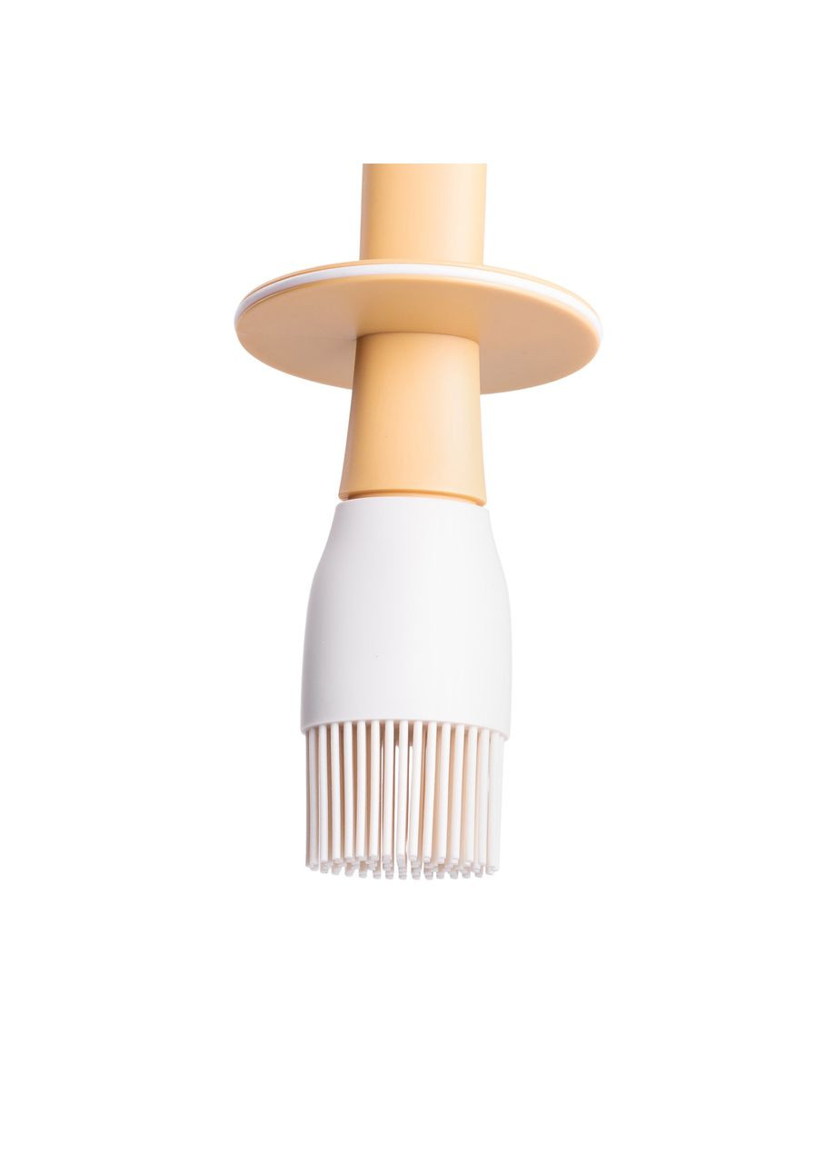 Баночка для олії з пензликом 300 мл диспенсер з пензликом для оливкової, соняшникової олії Жовтий HP-34-11Y Yiwu (336714171)